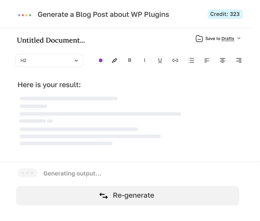 Bloggen AI - AI Tool in Copywriting category